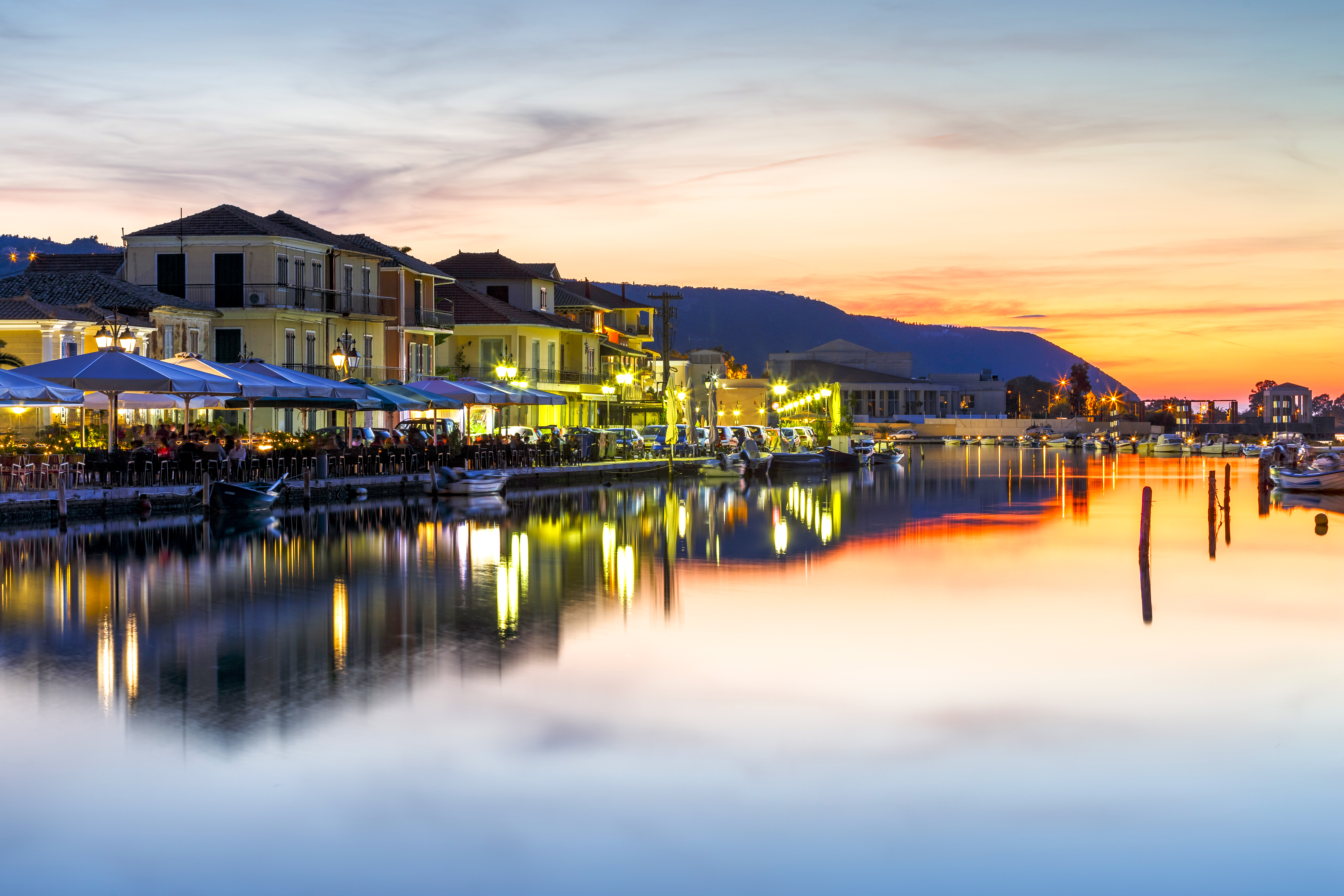 A night out in Lefkada Town